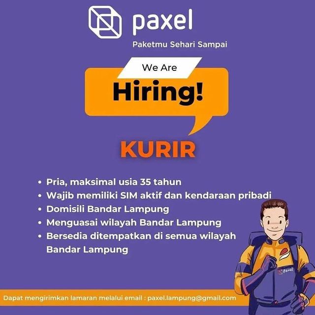 kurir paxel